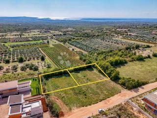 Zazidljivo zemljišče Vodnjan, 886m2