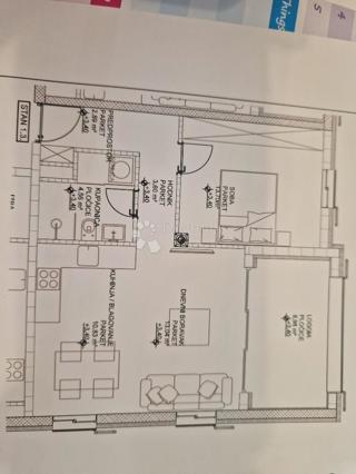 Apartma Cres, 74,97m2