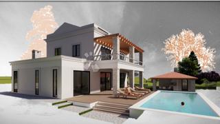 Gradbena parcela na mirni lokaciji z idejno zasnovo