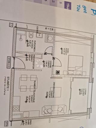 Apartma Cres, 72,35m2