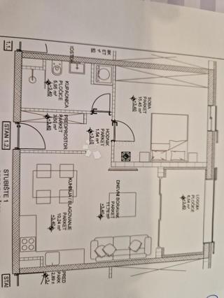 Apartma Cres, 72,35m2