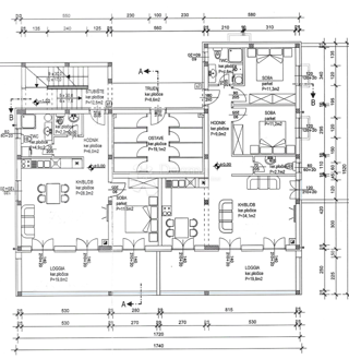 Stanovanje Crvene kuće, Zadar, 78,47m2