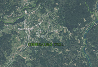 Zazidljivo zemljišče Generalski Stol, 939m2