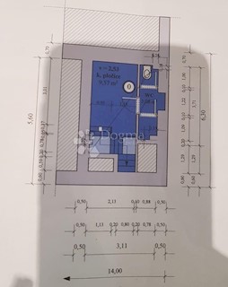 Poslovni prostor Maksimir, 31,17m2