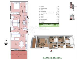 NOVOGRADNJA SEGET DONJI, TRISOBNO STANOVANJE – 150 M OD MORJA!!