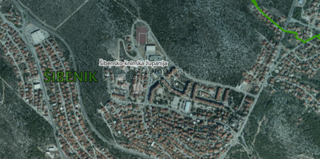 Zazidljivo zemljišče Meterize, Šibenik, 508m2