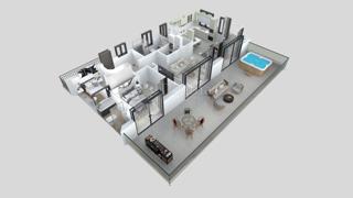 Apartma Banjol, Rab, 134m2