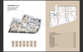 Stanovanje Opatija - Centar, Opatija, 165,20m2
