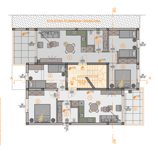 Stanovanje Štinjan, Pula, 66,27m2