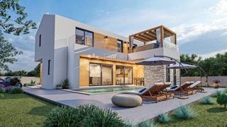 Vila z bazenom, Rtina – projekt z dovoljenjem