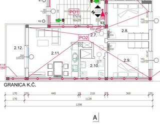 Stanovanje Valdebek, Pula, 54,99m2