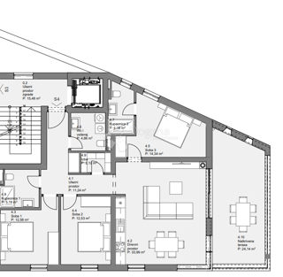 Stanovanje Tribunj, 75,01m2