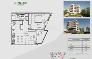 Stanovanje Zamet, Rijeka, 64,11m2