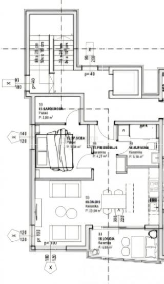 Stanovanje Makarska, 52,95m2