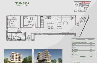 Stanovanje Zamet, Rijeka, 64,11m2