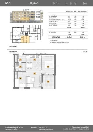 Stanovanje Senj, 31,21m2