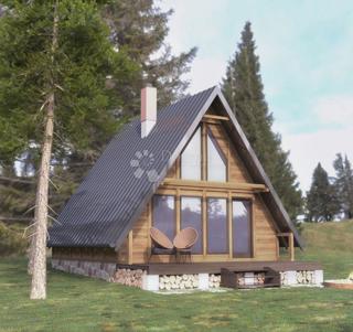 Hiša Delnice, 62,59m2