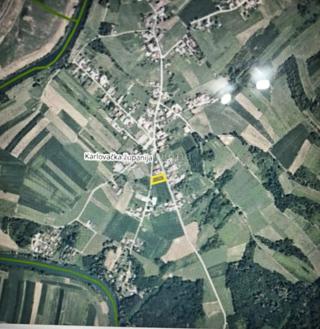 Zazidljivo zemljišče Turanj, Karlovac, 6,57m2
