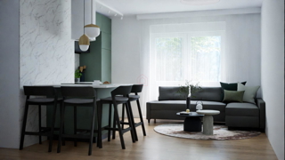 Trosobno stanovanje velikosti 50 m2 v naselju Trnsko