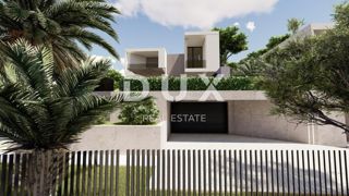 OPATIJA, BREGI - zemljišče 901m2 Z LOKACIJSKIM DOVOLJENJEM!! za ekskluzivno vilo z bazenom in panoramskim pogledom na morje