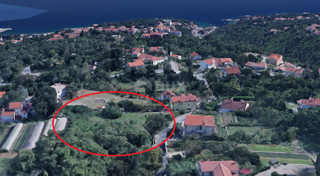 OPATIJA, IČIĆI, POLJANE - gradbeno zemljišče 620m2 Z GRADBENIM DOVOLJENJEM in pogledom na morje