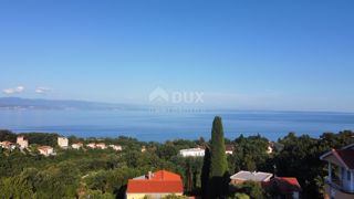 OPATIJA, OPRIĆ - Zemljišče s čudovitim pogledom na morje 