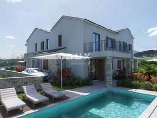 MURTER, JEZERA – NOVOGRADNJA, Dvostanovanjsko stanovanje z bazenom