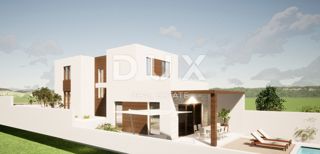 ISTRA, SVETVINČENAT - Zemljišče z gradbenim dovoljenjem za moderno hišo