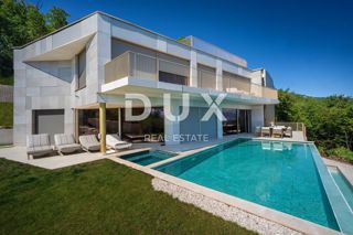 OPATIJSKA RIVIERA - novozgrajena vila, arhitekturna mojstrovina na Opatijski rivieri z morjem na pladnju