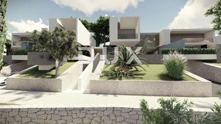 OPATIJA, BREGI - zemljišče 1166m2 Z LOKACIJSKIM DOVOLJENJEM!! za ekskluzivno vilo z bazenom in panoramskim pogledom na morje