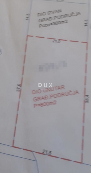 Zemljišče Materada, Umag, 1.109m2