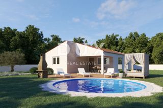 ISTRA, TINJAN - Montažna hiša z bazenom