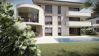 MATULJI, JUŠIĆI - Hiša + vrt 1188m2 na odlični lokaciji ob cesti, možnost gradnje, idejni projekt