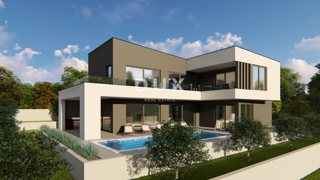 ISTRA, MARČANA - Zemljišče z gradbenim dovoljenjem in pogledom na morje