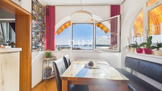 CRIKVENICA, SELCE - Sončno stanovanje z balkonom in panoramskim pogledom na morje