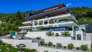 OPATIJA, CENTER - 217m2 luksuzno z lastnim bazenom v novogradnji nad centrom Opatije, razgled, garaža