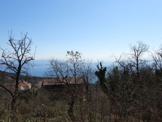 OPATIJA, IČIĆI, ANIČIĆI - gradbeno zemljišče 1520m2 Z LOKACIJSKIM DOVOLJENJEM! s pogledom na morje za gradnjo-apartmaji - apartmaji / družinska hiša / hiša za najem - počitnice z bazenom