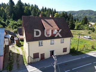 GORSKI KOTAR, SUNGER- stara hiša + 2 gospodarski poslopji + okolica 9000m2