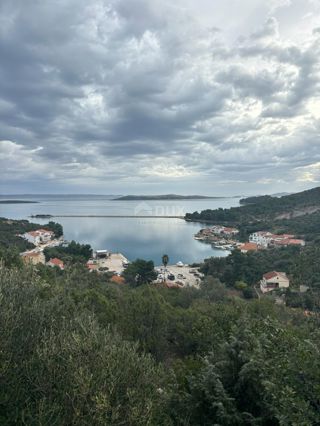 DUGI OTOK, ZAGLAV - Gradbeno zemljišče s čudovitim pogledom na morje