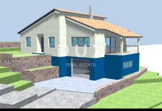 RIJEKA, SVILNO - Stavbno zemljišče 642 m² + kmetijsko zemljišče 1.267 m² z idejno zasnovo in urejeno dostopno cesto, priložnost!!!
