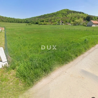 LIKA, OTOČAC, PROZOR - zazidljivo zemljišče 1120m2 v bližini reke Gacke za gradnjo stanovanjskih blokov - stanovanja / družinske hiše / hiše za najem z bazenom 