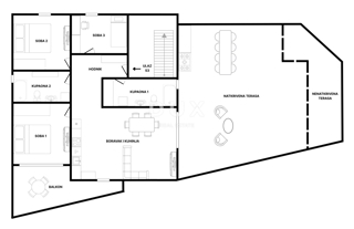 Stanovanje Gračani, Podsljeme, 120m2