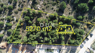 ŠIBENIK, BRODARICA - Zemljišče na Brodarici za 6 stanovanjskih objektov!