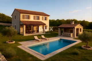 ISTRA, BARBAN - Prostorno zemljišče z gradbenim dovoljenjem