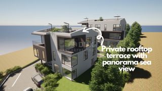 OPATIJA, PAVLOVAC - večje stanovanje 137m2, 3s, strešna terasa, novogradnja blizu Opatije, razgled