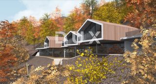 GORSKI KOTAR, FUŽINE - edinstven projekt v osrčju Gorskega Kotarja, zazidljivo zemljišče 3340 m2 s projektom za vilo, investicijska priložnost!