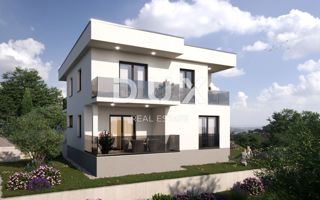 KASTAV - Gradbeno zemljišče, GRADBENO DOVOLJENJE, pogled na morje!