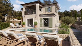 OTOK KRK, DOBRINJ - Samostojna, mediteranska vila z zasebnim bazenom