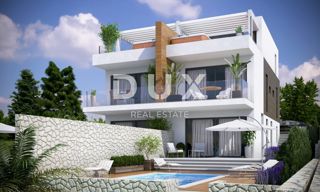 OTOK PAG, NOVALJA - Dvonadstropni penthouse s strešno teraso