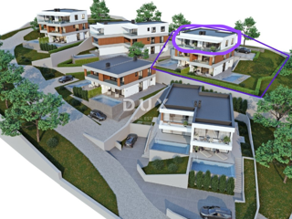 OPATIJA, LOVRAN - luksuzno penthouse v butičnem bivalnem kompleksu s panoramskim pogledom na morje